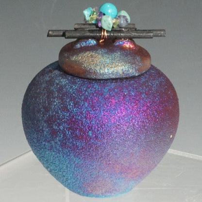 Mini Fetish Dreamcatcher Jar? Pottery? Buy Art at Carolina Creations Gallery in Downtown New Bern?