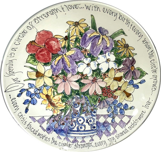 MJF BOWL PASTA Family? Jan's Celebration Pottery? Buy Art at Carolina Creations Gallery in Downtown New Bern?