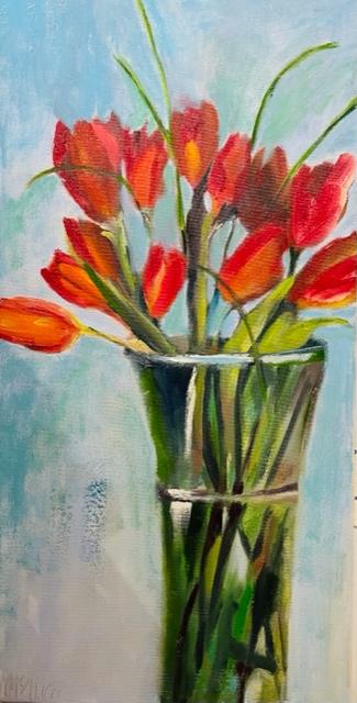 Nancy McClure Original Spring Tulips
