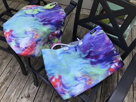 Sally Sutton Water Festival Tote🎨 Wearables🎨 Buy Art at Carolina Creations Gallery in Downtown New Bern🎨