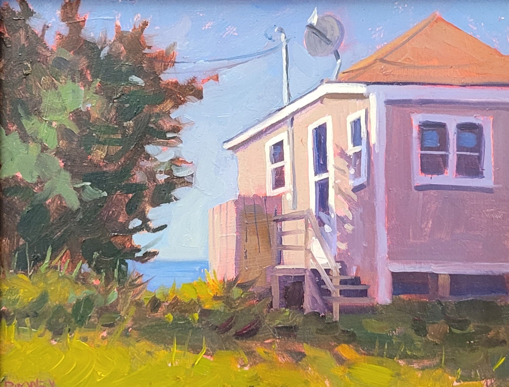 Mike Rooney Waterfront Abode🎨 Mike Rooney🎨 Buy Art at Carolina Creations Gallery in Downtown New Bern🎨