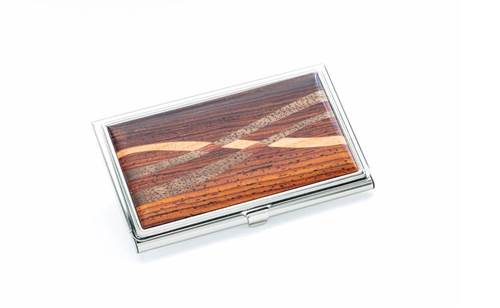 Business Card Holder🎨 Wood🎨 Buy Art at Carolina Creations Gallery in Downtown New Bern🎨