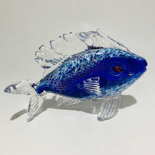 Copper Fish Medium🎨 Glass🎨 Buy Art at Carolina Creations Gallery in Downtown New Bern🎨