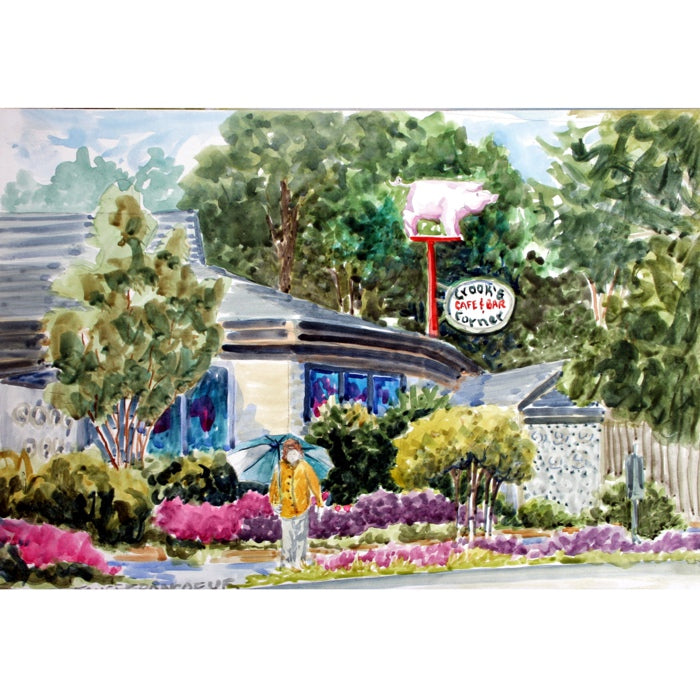 Jan Francoeur Print Crooks Corner? Jan's Prints? Buy Art at Carolina Creations Gallery in Downtown New Bern?