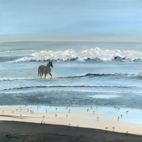 Kathy Rivera Print Dancing Surf 24X24