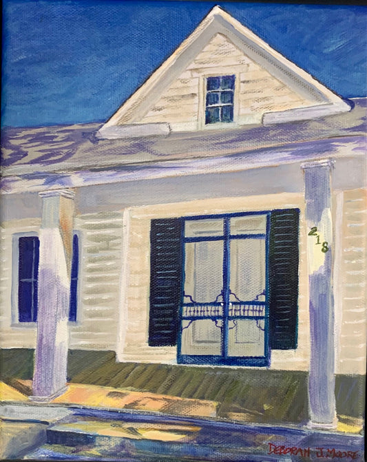 Deborah Moore Front Door N Main St🎨 Deborah Moore🎨 Buy Art at Carolina Creations Gallery in Downtown New Bern🎨