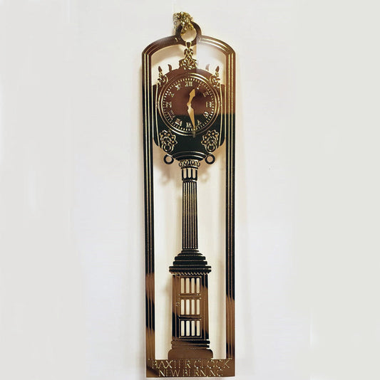 JTF New Bern Ornament Baxter Clock 2018🎨 Historical Ornaments🎨 Buy Art at Carolina Creations Gallery in Downtown New Bern🎨