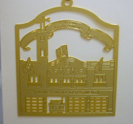 JTF New Bern Ornament Fire House 2004🎨 Historical Ornaments🎨 Buy Art at Carolina Creations Gallery in Downtown New Bern🎨