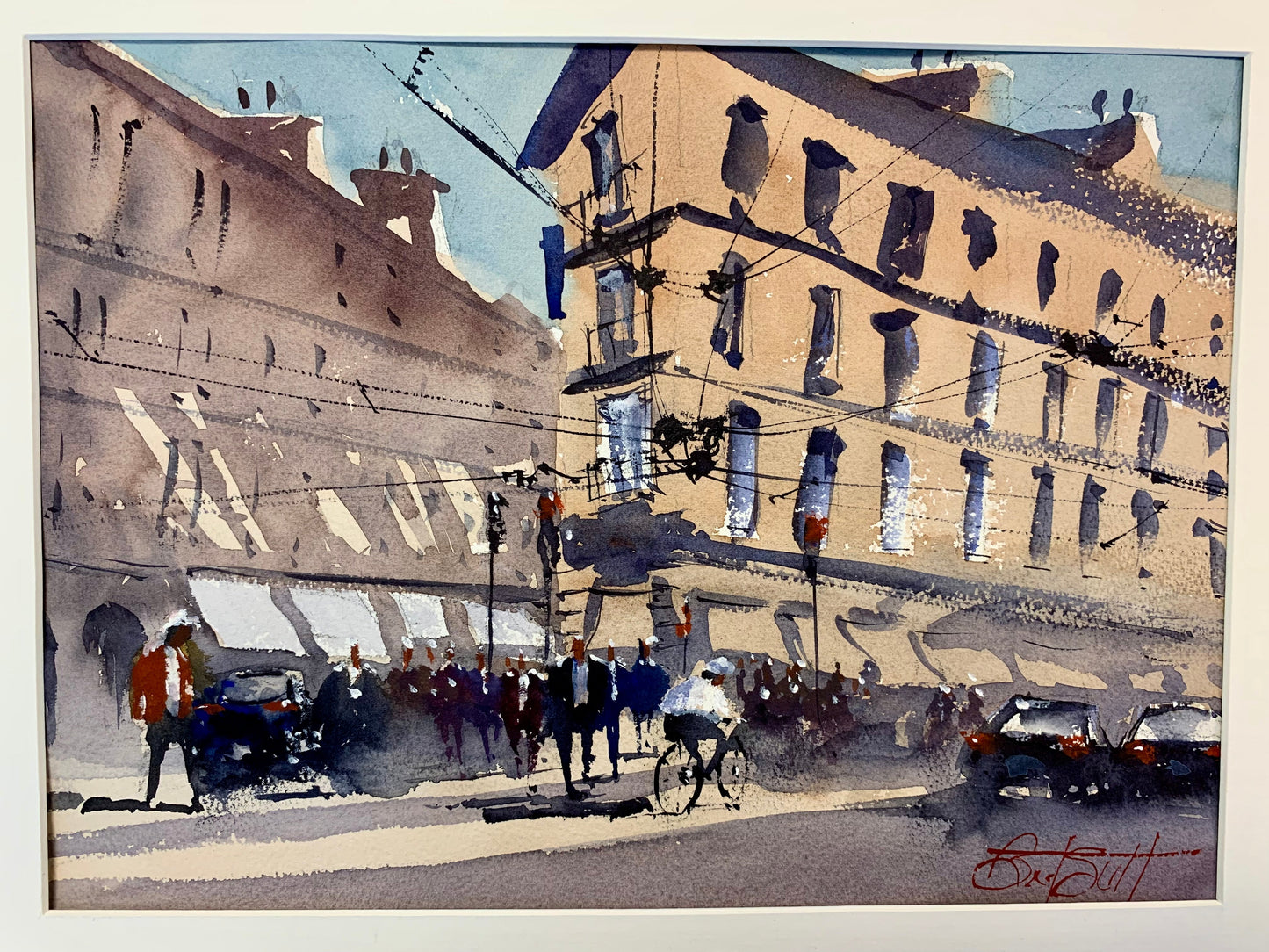 Bert Sult Roman Afternoon - Rome🎨 Bert Sult🎨 Buy Art at Carolina Creations Gallery in Downtown New Bern🎨
