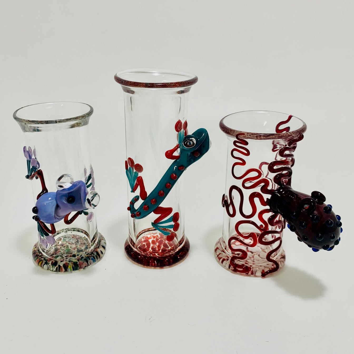 Shot Glasses? Glass? Buy Art at Carolina Creations Gallery in Downtown New Bern?