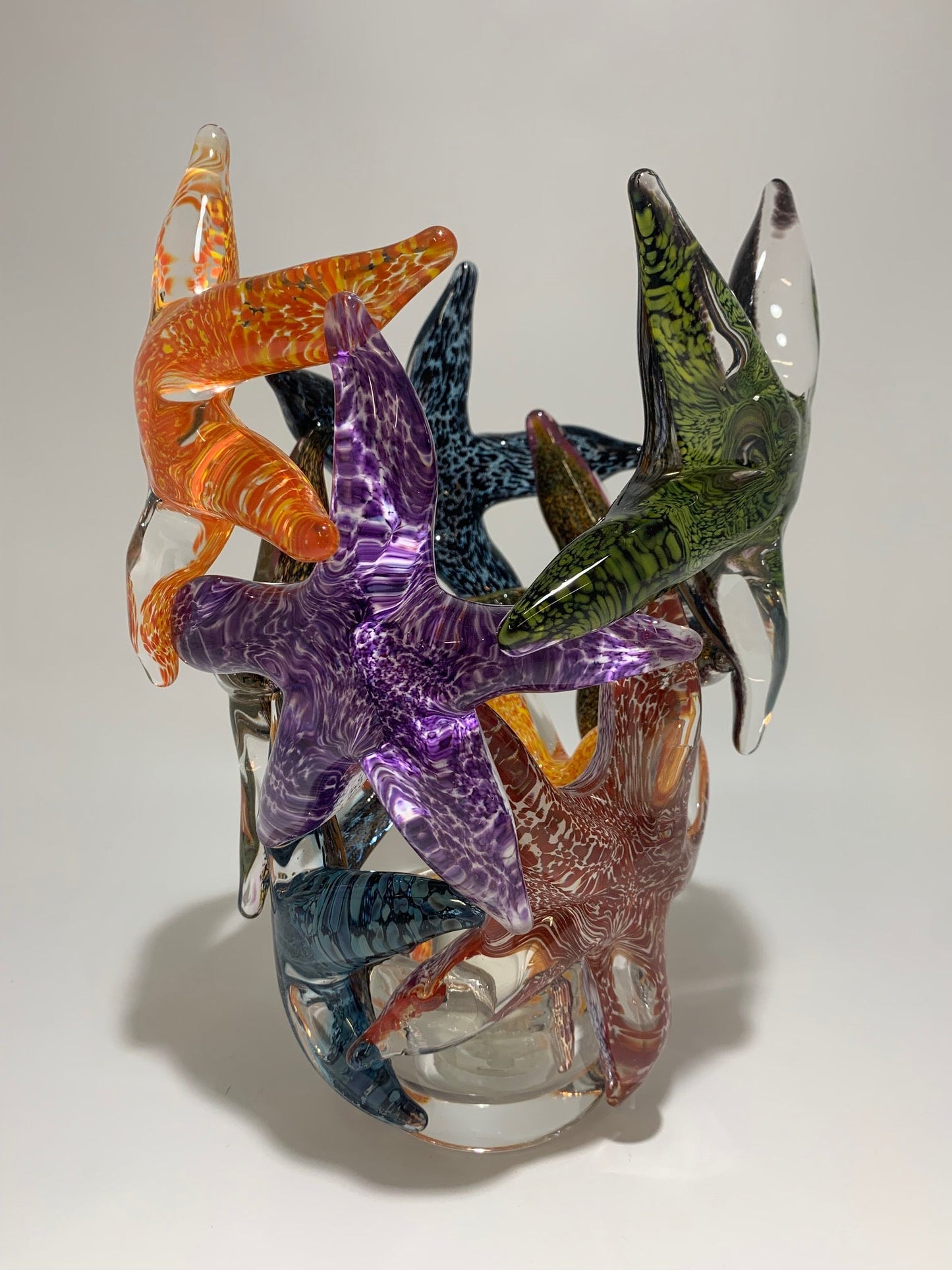 Starfish Cluster Vase-13"Tall🎨 Estate🎨 Buy Art at Carolina Creations Gallery in Downtown New Bern🎨