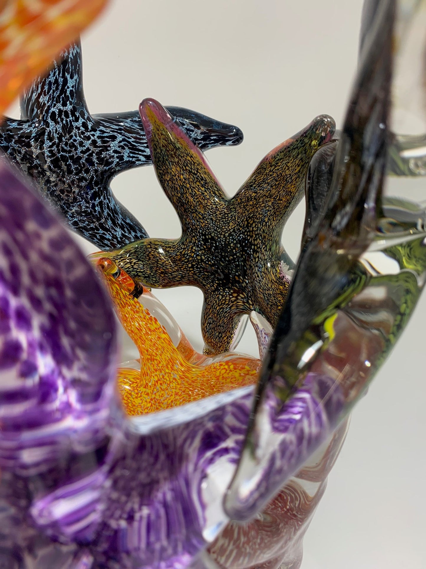 Starfish Cluster Vase-13"Tall🎨 Estate🎨 Buy Art at Carolina Creations Gallery in Downtown New Bern🎨
